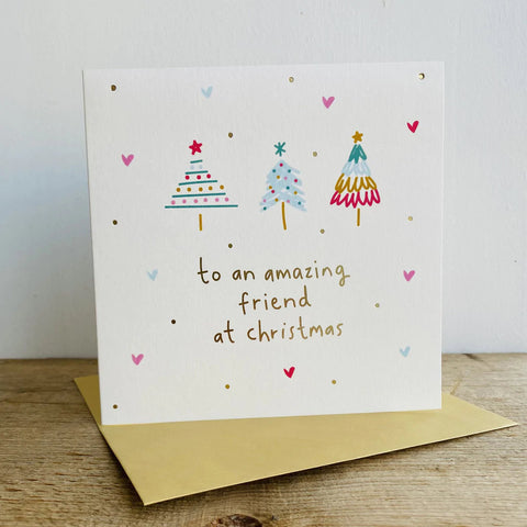 Card - Friend At Christmas Cards Christmas Megan Claire 