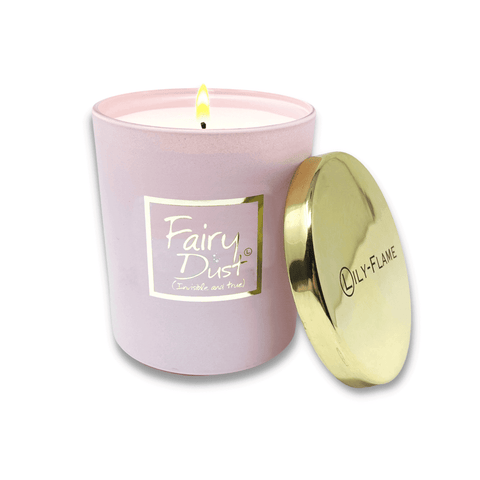 Candle Jar - Fairy Dust Candles Lily Flame 