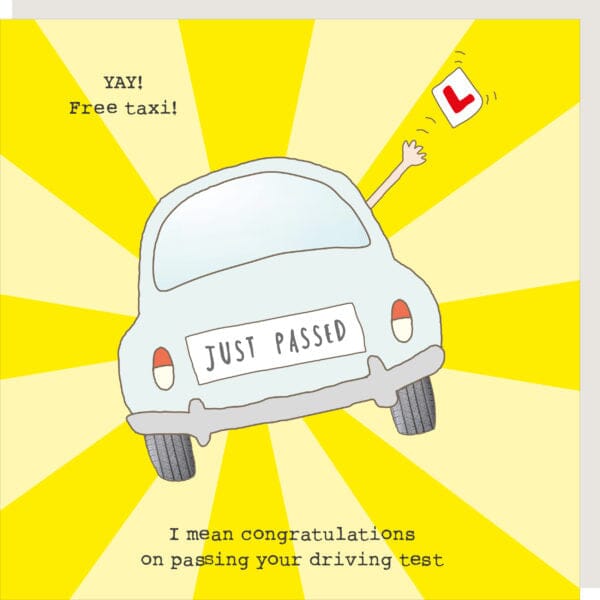 Card – Driving Test Cards Congratulations Rosie Made A Thing 