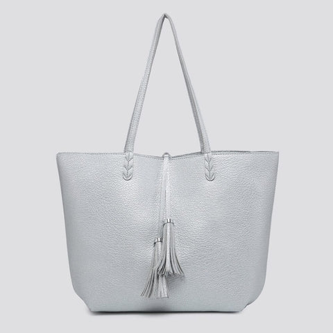 Madison Bag - Silver Handbags Pretty Little Things 