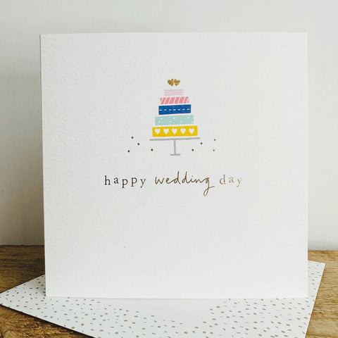 Happy Wedding Day Card Cards Wedding Megan Claire 