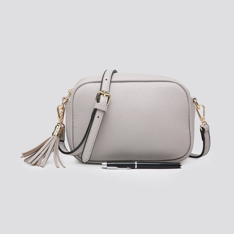 Ellie Bag - Pale Grey Handbags Pretty Little Things 