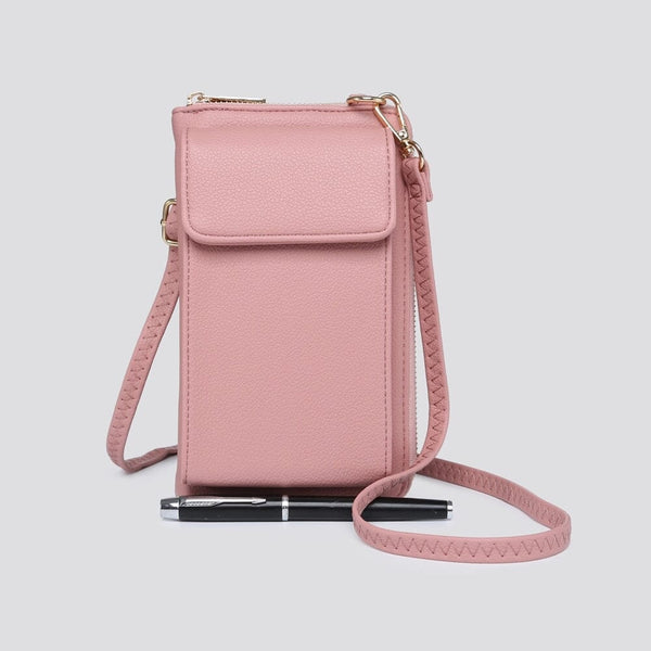 Callie Crossbody Bag (Various Colours Available) Handbags Pretty Little Things Pink 