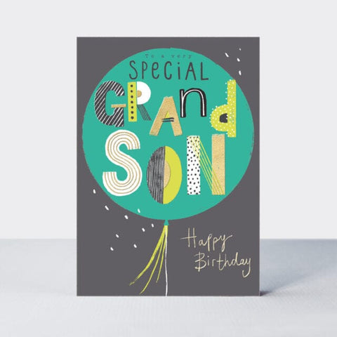 Card – Grandson Happy Birthday Cards Birthday Male Relation Rachel Ellen 
