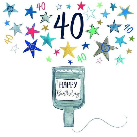 Card - 40 Happy Birthday