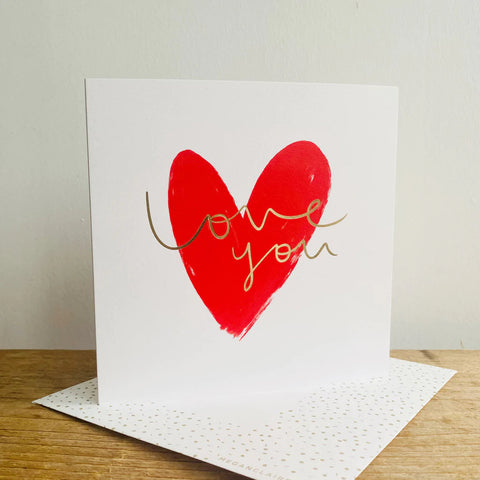 Card - Love You Cards Valentines Megan Claire 