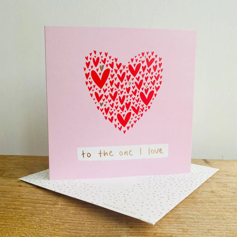 Card - The One I Love Cards Valentines Megan Claire 