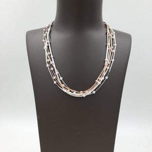 Necklace - Chains Silver & Rose Gold Necklaces Pretty Little Things 