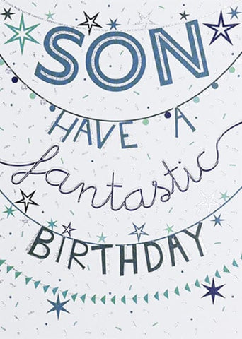 Son Birthday Card Cards Birthday Male Relation Paperlink 