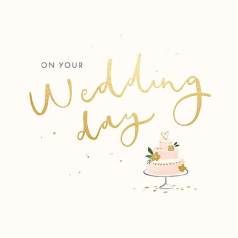 On Your Wedding Day Card Cards Wedding Paperlink 
