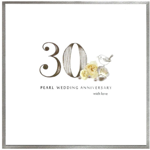 Card - Pearl 30th Anniversary