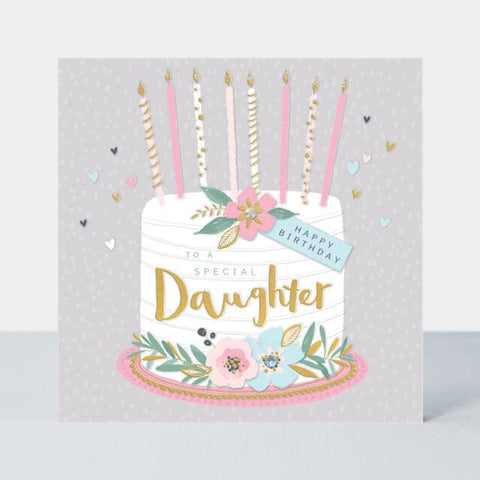 Card – Daughter Happy Birthday Cards Birthday Female Relation Rachel Ellen 