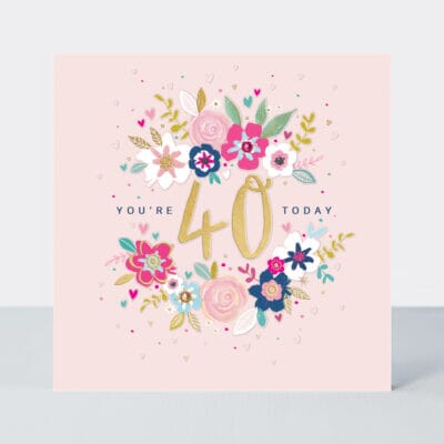 Card – 40th Birthday Cards Birthday Ages Rachel Ellen 
