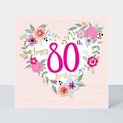 Card – 80th Birthday Cards Birthday Ages Rachel Ellen 