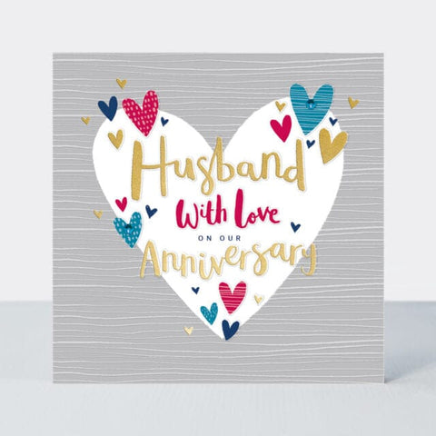Card – Husband Anniversary Cards Anniversary Rachel Ellen 