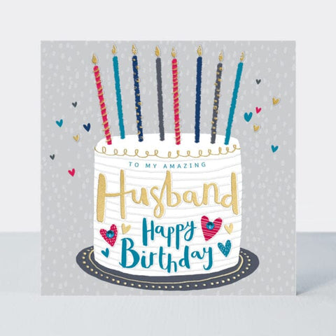 Card – Husband Happy Birthday Cards Birthday Male Relation Rachel Ellen 