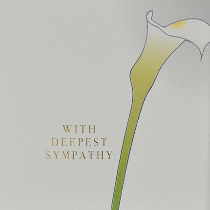 Card - Sympathy Flower