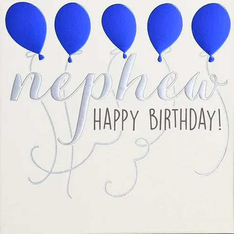Card - Happy Birthday Nephew Cards Birthday Male Relation Wendy Jones Blackett 