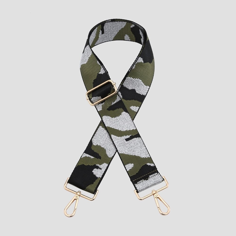 Bag Strap - Camouflage Khaki Handbag Straps Pretty Little Things 