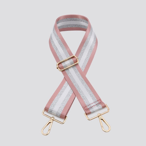 Bag Strap - Stripes Pink Handbag Straps Pretty Little Things 