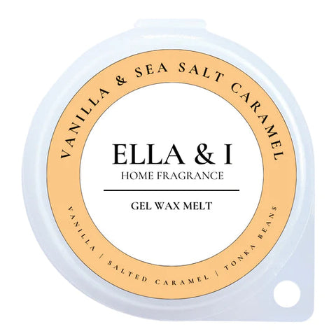 Gel Wax Melt - Vanilla & Sea Salt Caramel Wax Melts Ella & I 