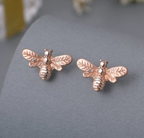 Earrings - Bee Rose Gold