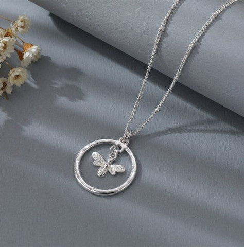 Necklace - Bee Silver